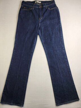 Levis 512 Womens 10L 30x34 Blue Bootcut Perfectly Slimming Stretch Denim Jeans